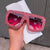 Damen Sonnenbrille mit extravaganten Strassdetails Karnz