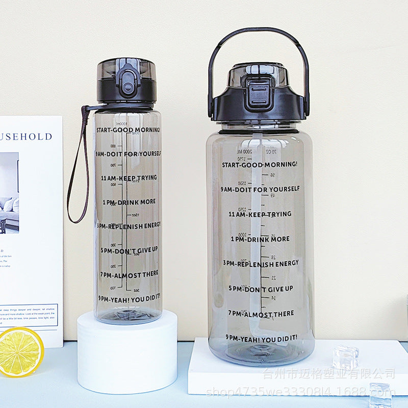 Damen Motivierende Trinkflasche Karnz