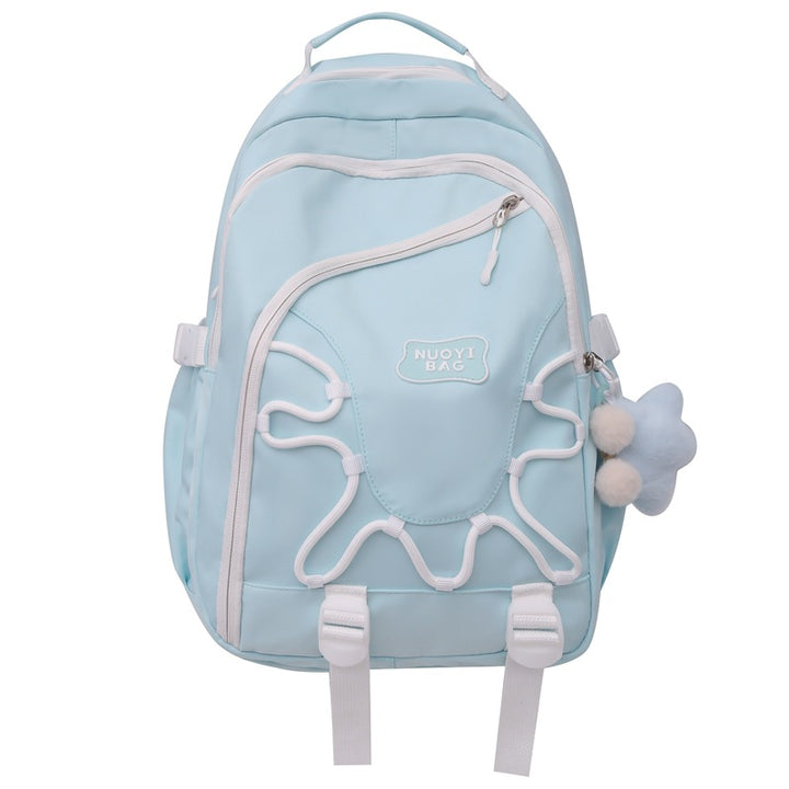 Verspielter Charakter Bestickter Rucksack Karnz
