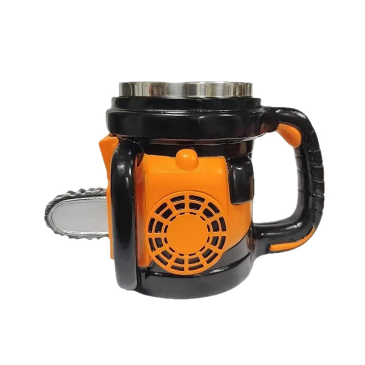 Kaffeetasse im Kettensägen-Design Karnz