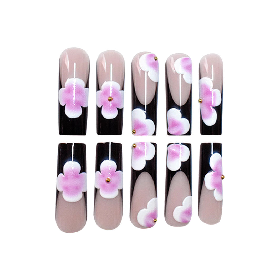 Premium Florale Nail Art Verbesserungen Karnz
