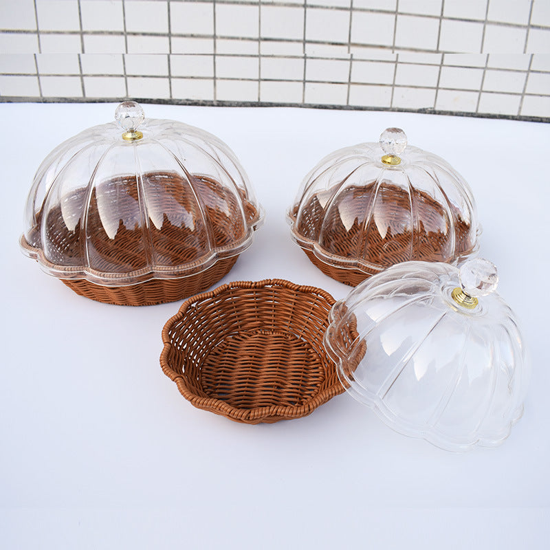 Multi-Tiered Geflochtenes Korbset Karnz