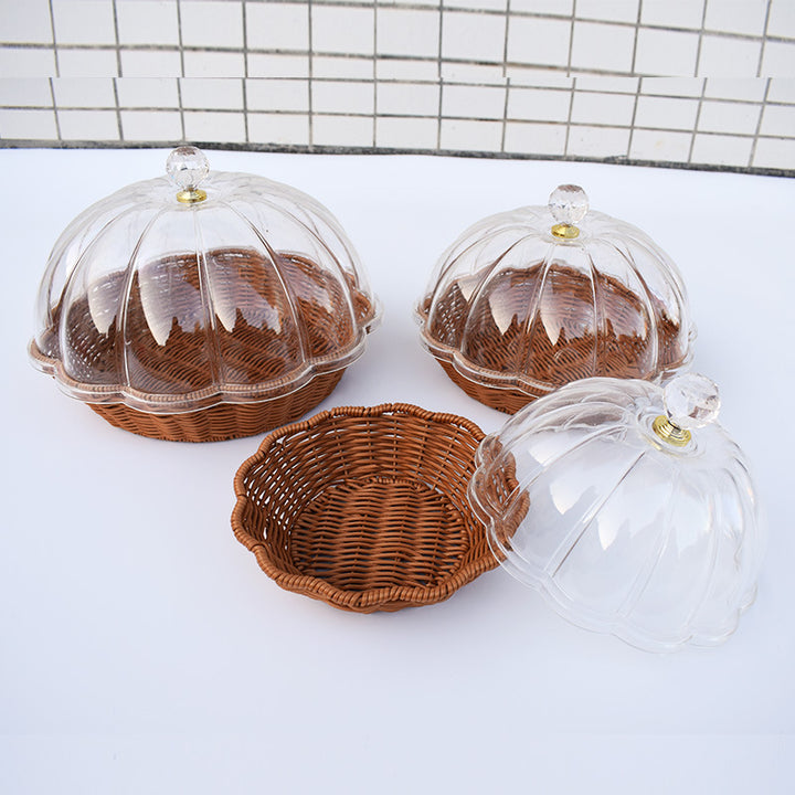 Multi-Tiered Geflochtenes Korbset Karnz