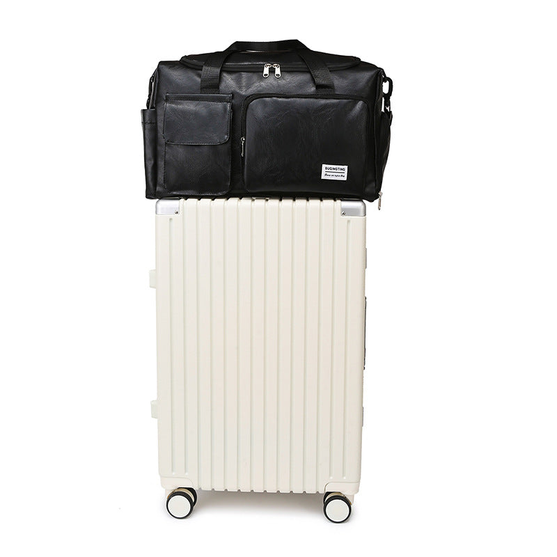 Haltbare Vintage-Leder-Reisetasche Karnz
