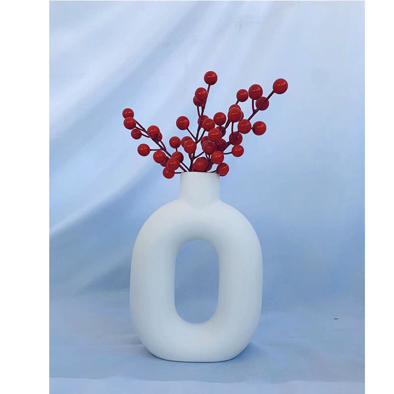 Abstrakte Dekorative Vase Karnz