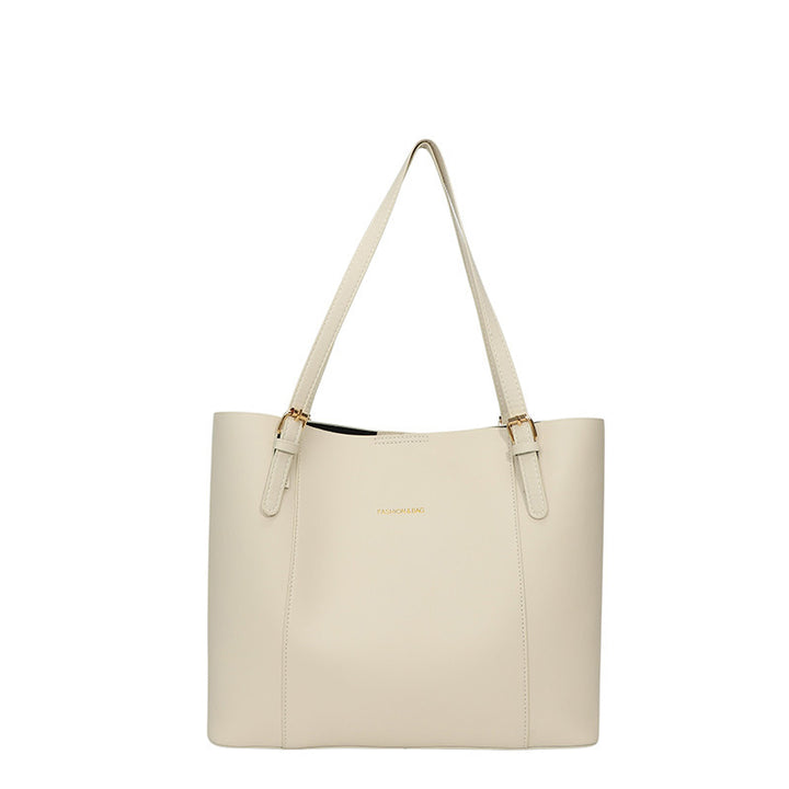 Schlanke minimalistische Leder-Umhängetasche Karnz