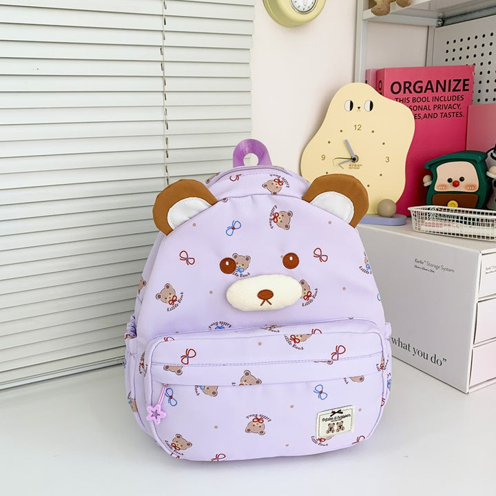 Kinderrucksack mit süßem Bärenmotiv