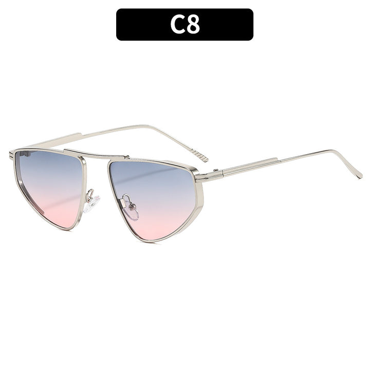 Futuristisches Geometrisches Shield Eyewear
