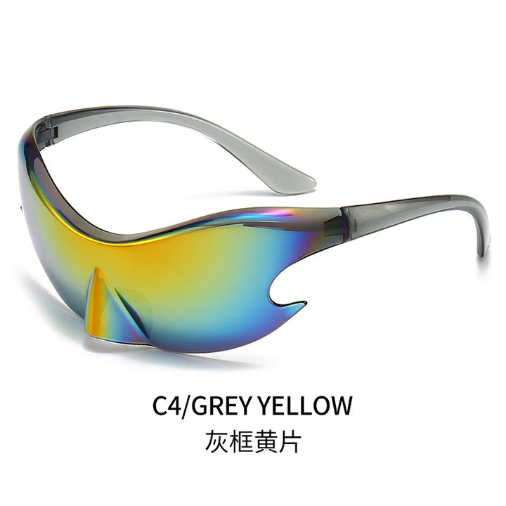 Damen Sportliche Performance-Sonnenbrille Karnz