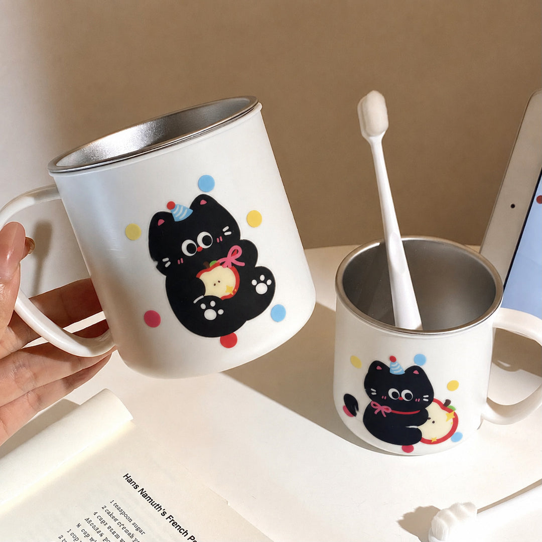 Keramiktasse mit Verspieltem Tiermotiv Karnz