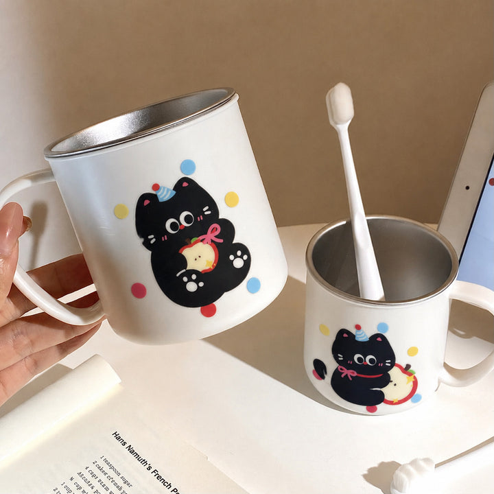 Keramiktasse mit Verspieltem Tiermotiv Karnz