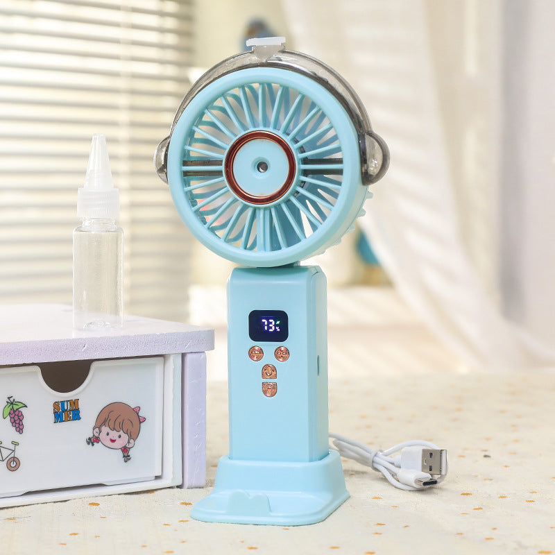 Damen Tragbarer USB Ventilator mit digitaler Steuerungsanzeige und flexibler Neigung Karnz