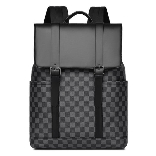 Stylische Kariert Rucksack Karnz