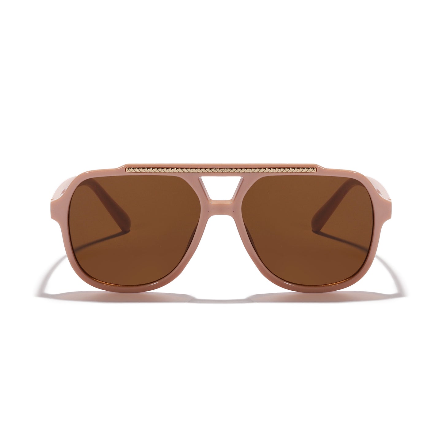Damen Designer-Sonnenbrille mit extravagantem Muster und schützendem UV-Schutz Karnz