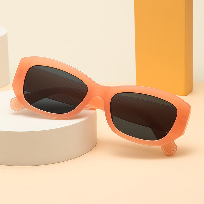 Damen trendige Sonnenbrille mit innovativem Design und komfortablem Rahmen Karnz
