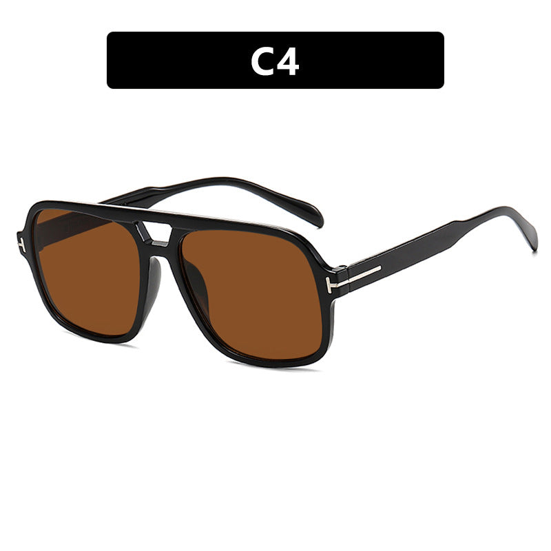Damen Sonnenbrille im markanten, kantigen Design mit UV-Schutz Karnz