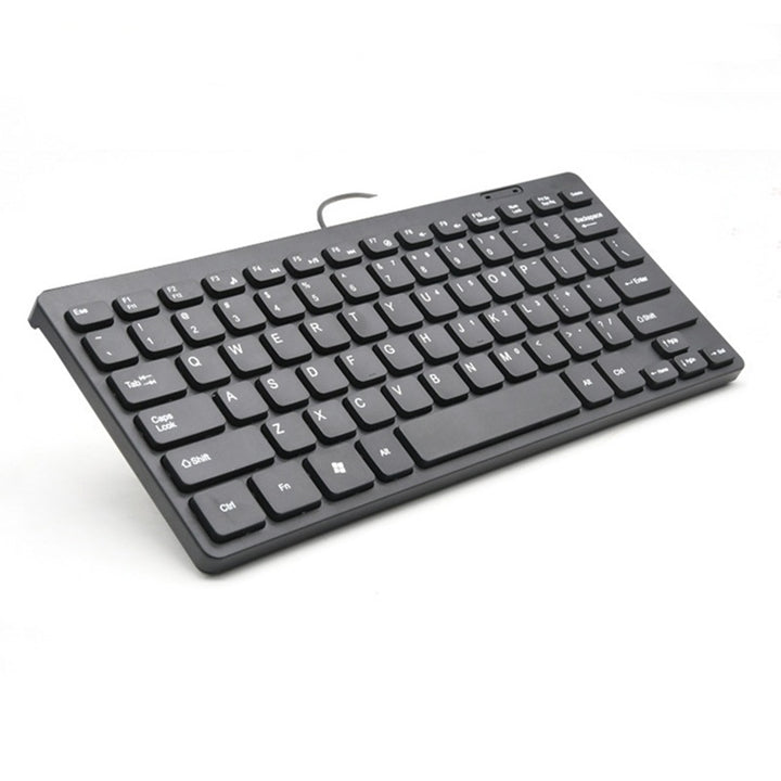 Kompakte USB kabelgebundene Tastatur Karnz
