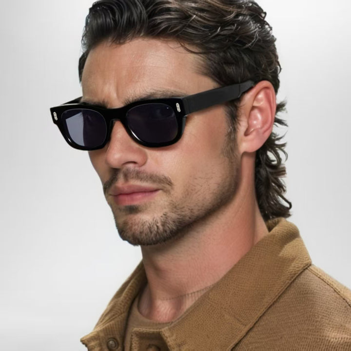 Damen modische Sonnenbrille im quadratischen Design Karnz