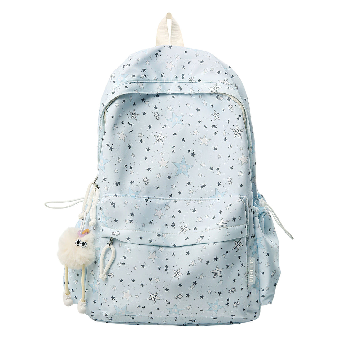 Trendiger Sternmuster-Rucksack Karnz
