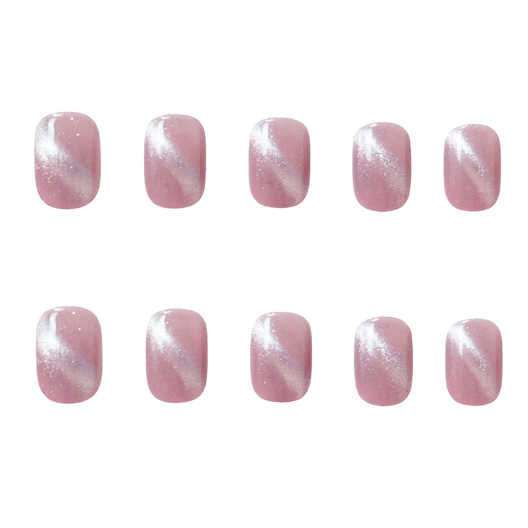Sparkling Gel Press-On Nail Set Karnz