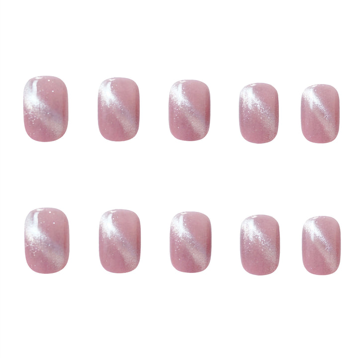Sparkling Gel Press-On Nail Set Karnz