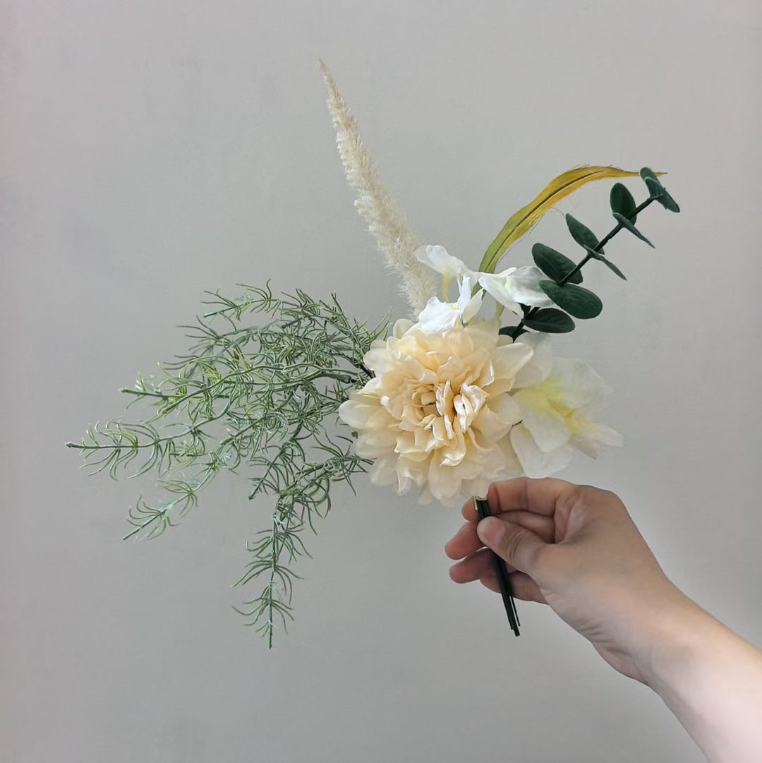 Lebensechter Sukkulent Blumenstrauß