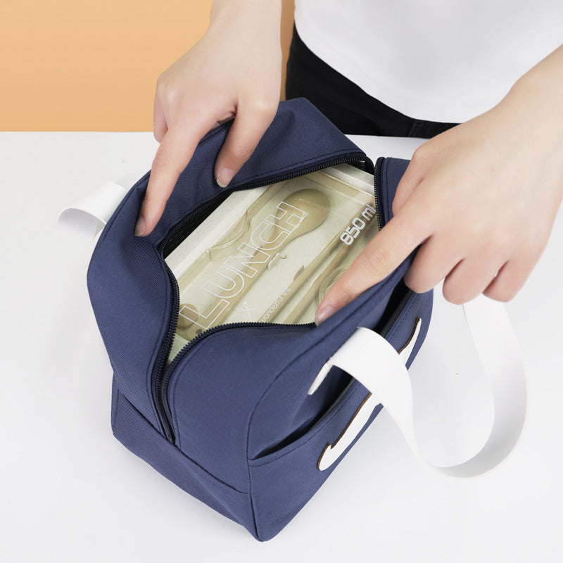 Lustiger Charakter Isolierte Lunch Tasche