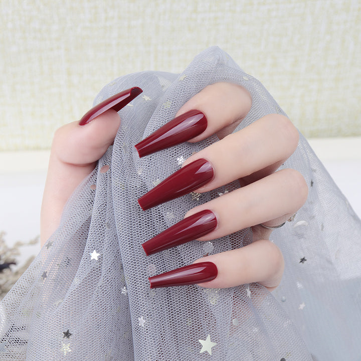 Vibrante Stiletto Press-On Nägel Karnz