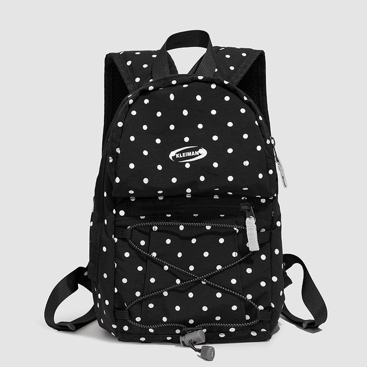 Trendy gepunkteter lässiger Rucksack Karnz