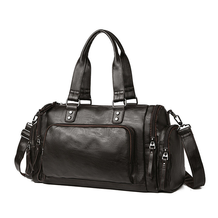 Premium Leder Reise Duffle Bag Karnz