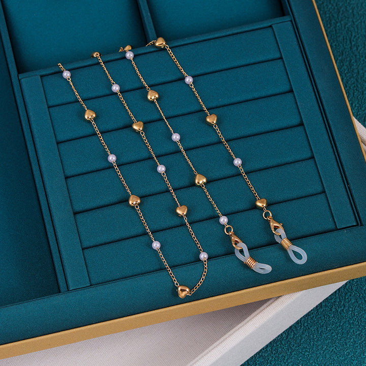 Star Charm Brillen Kette Karnz
