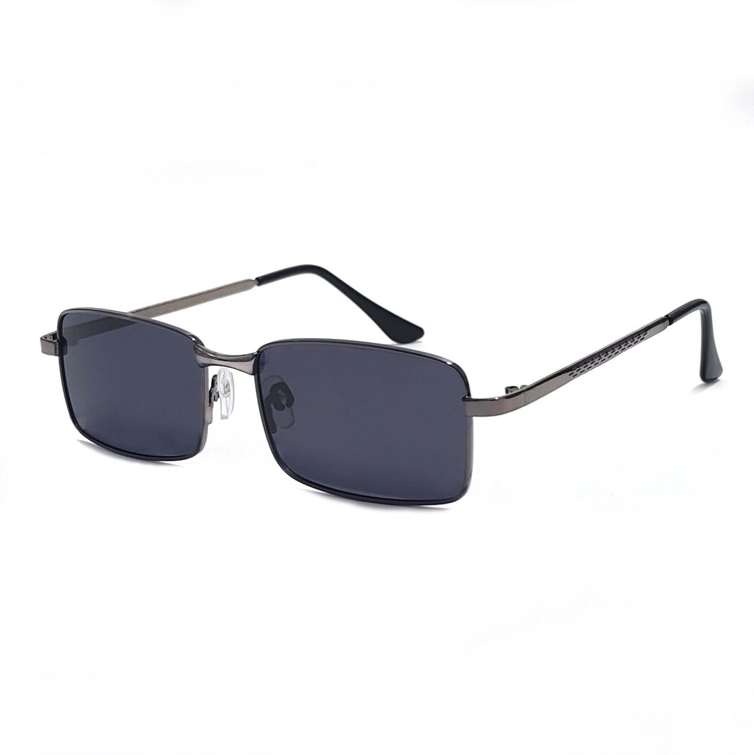 Herren modische rechteckige Sonnenbrille Karnz