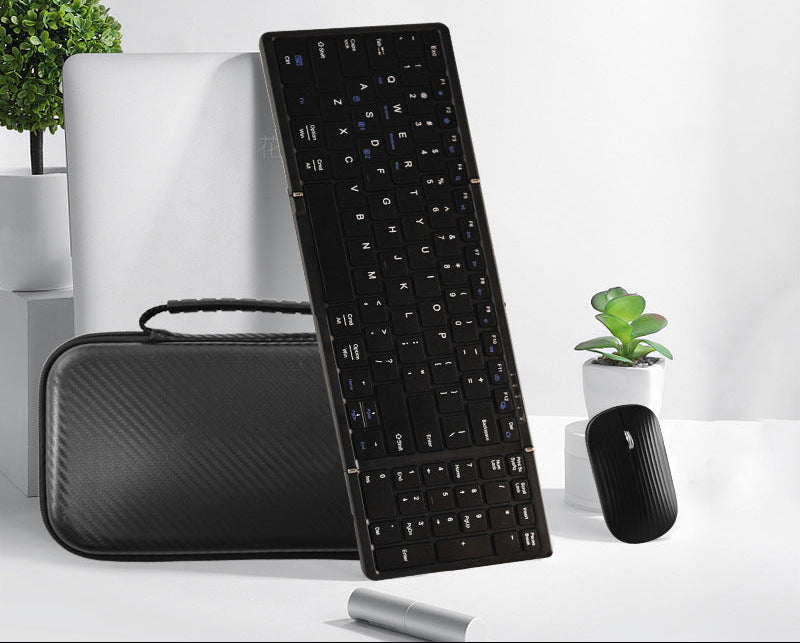 Tragbares kabelloses Tastatur- und Maus-Set Karnz