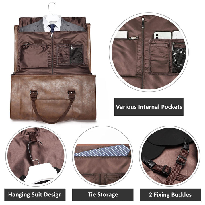 Elegante Reise- und Anzugtasche Karnz