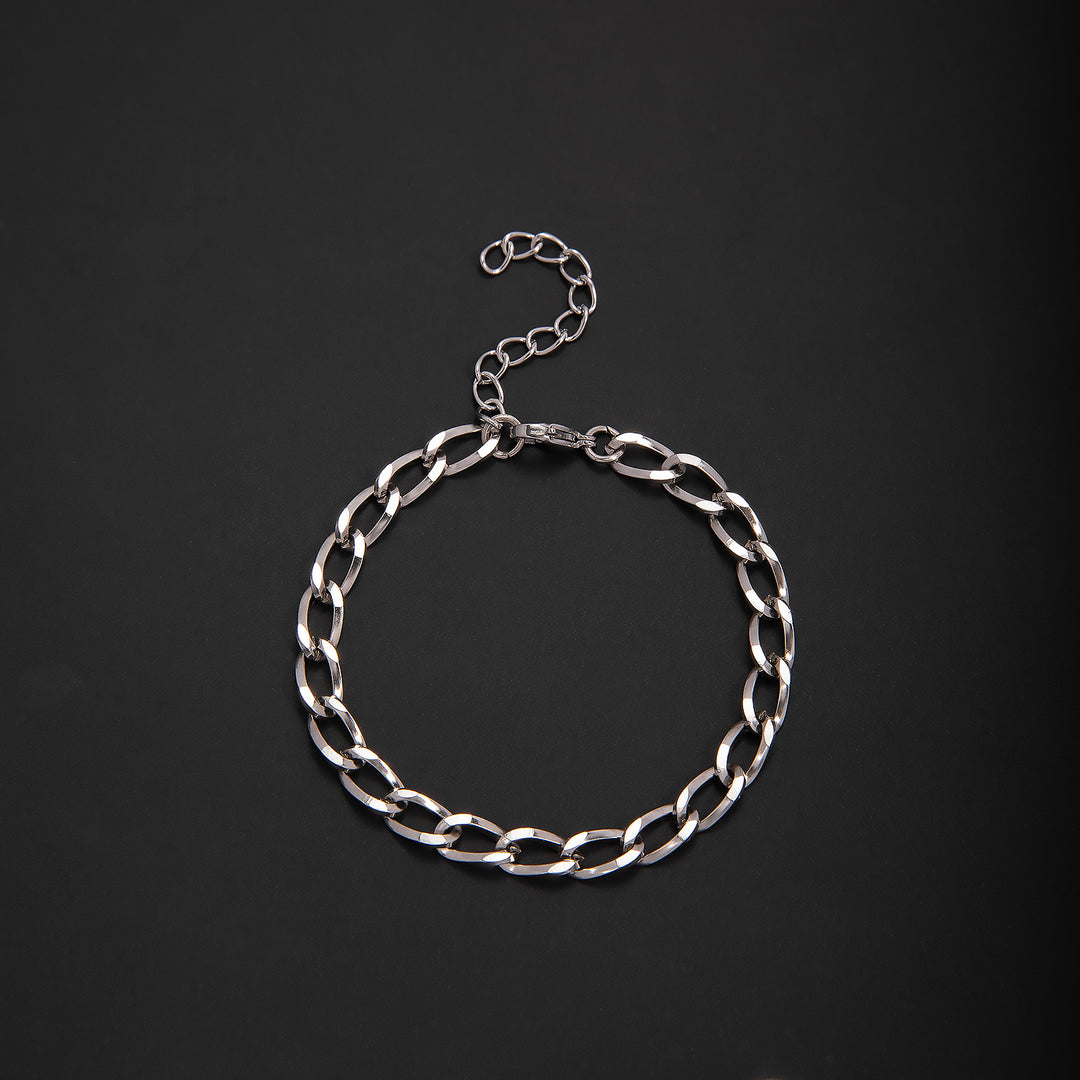 Vernetztes Metall-Gliederarmband Karnz