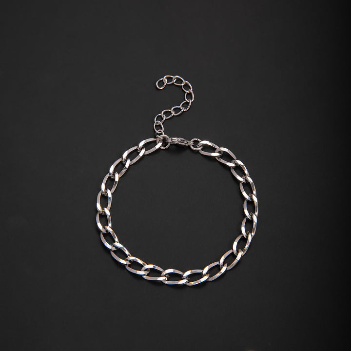 Vernetztes Metall-Gliederarmband Karnz