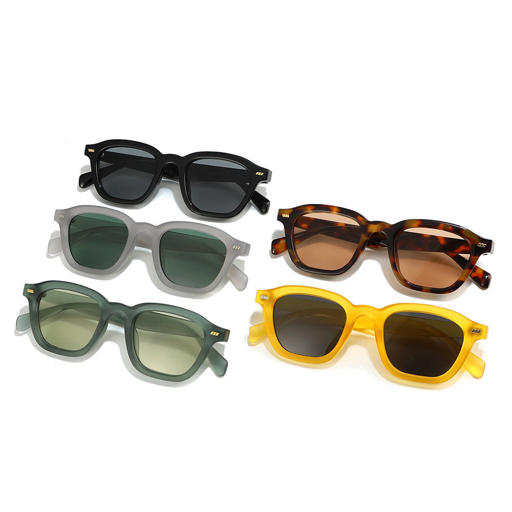 Fette Übergroße Quadrat-Sonnenbrille Karnz