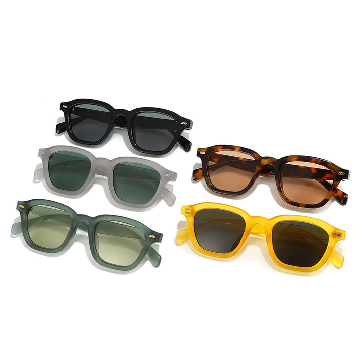 Fette Übergroße Quadrat-Sonnenbrille Karnz