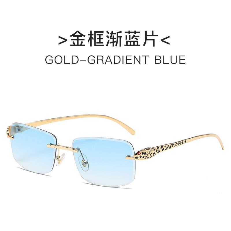 Damen exklusive Designer-Brille mit eleganten Details und hochwertigem Metallrahmen Karnz