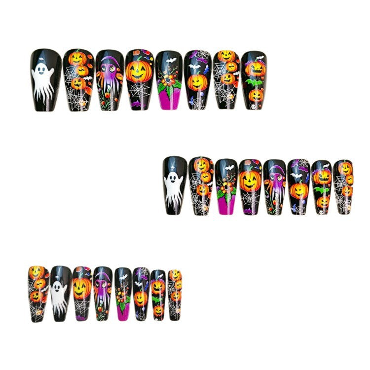 Halloween-Themen Nagelkunst Karnz