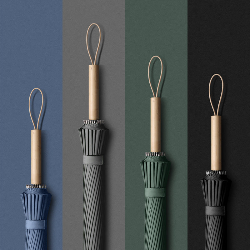 Damen stilvoller Regenschirm mit hochwertigem Textil Karnz