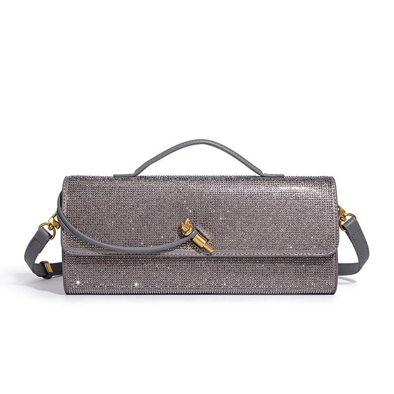 Elegante Abendtasche mit Strassverzierung Karnz