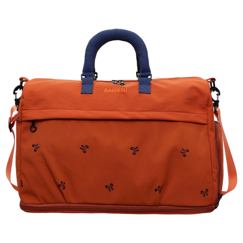 Vielseitige gestickte Duffel-Tasche Karnz