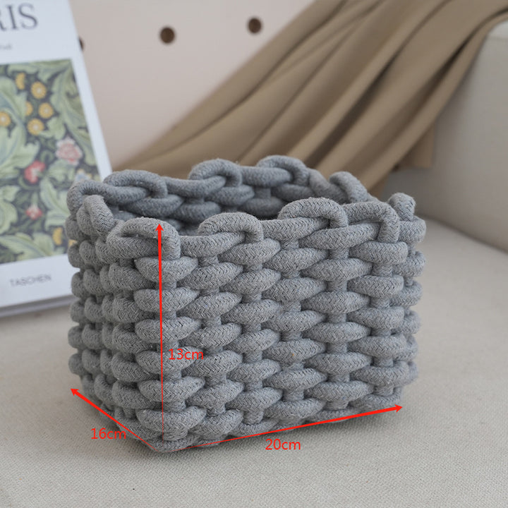 Aufbewahrungskorb mit Geflochtenem Design Karnz