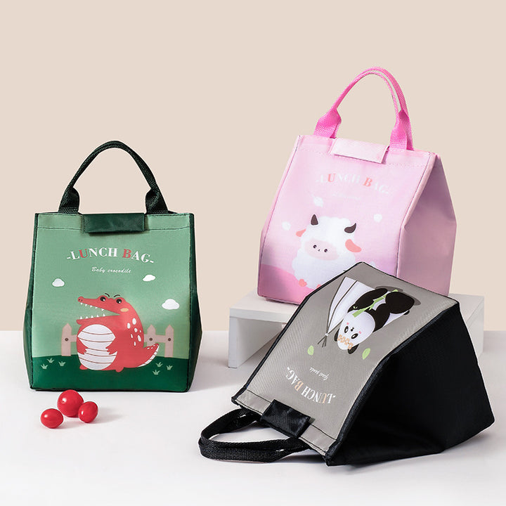 Süße Kaninchen-Themen-Isolierte Lunch-Tasche
