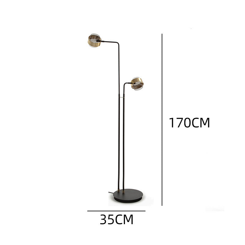 Moderne verstellbare Dual-Head Stehlampe