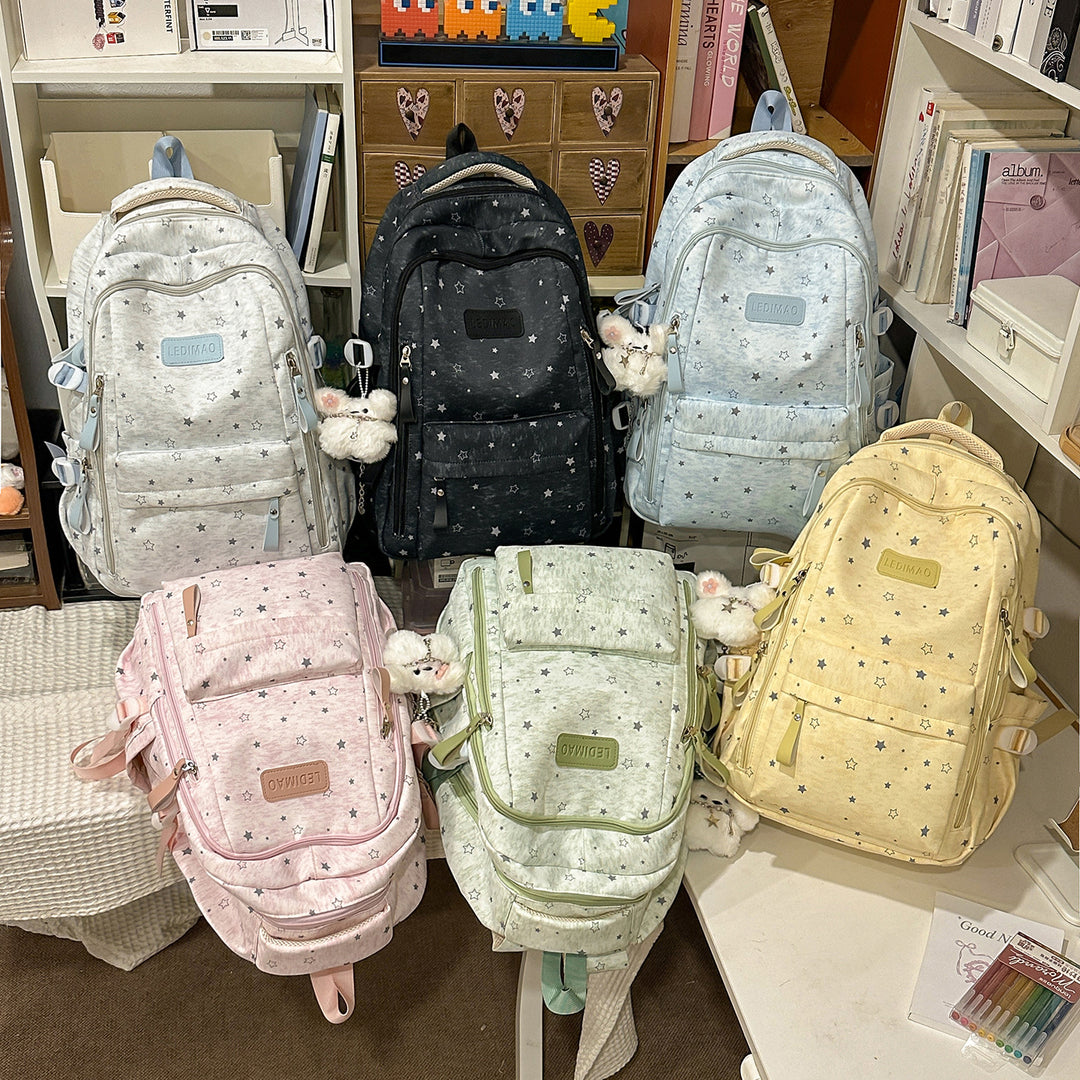 Stylischer Sternmuster-Rucksack Karnz 1791205059