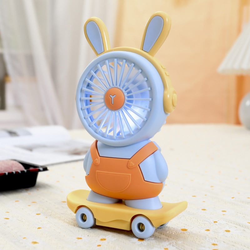 Damen Tragbarer Handventilator im kreativen Tierdesign Karnz