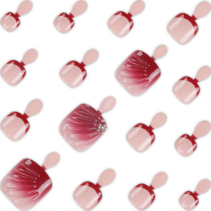 Künstlerisches Nail Design Set mit dekorativen Blümchen Elementen Karnz