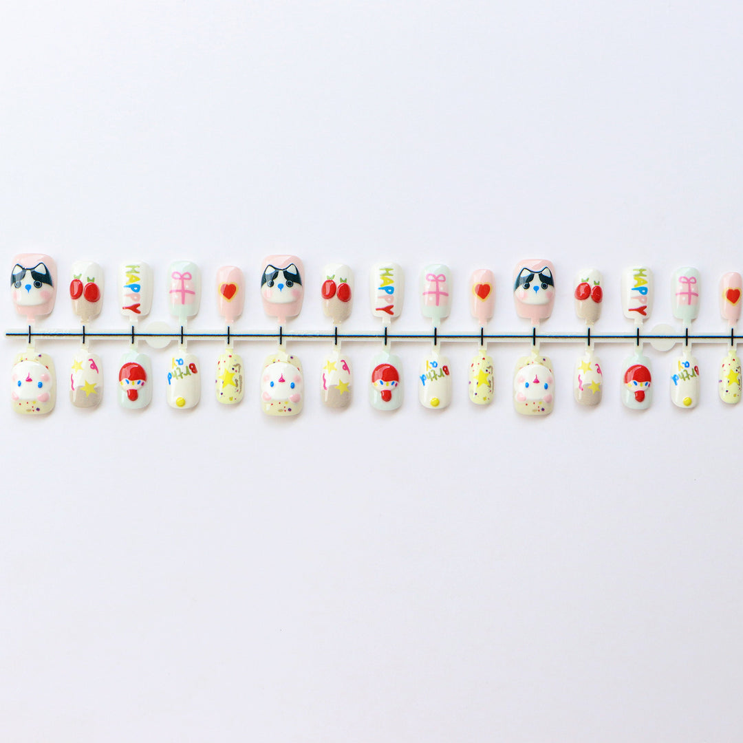 Spaß Thematic Press-On Nail Set